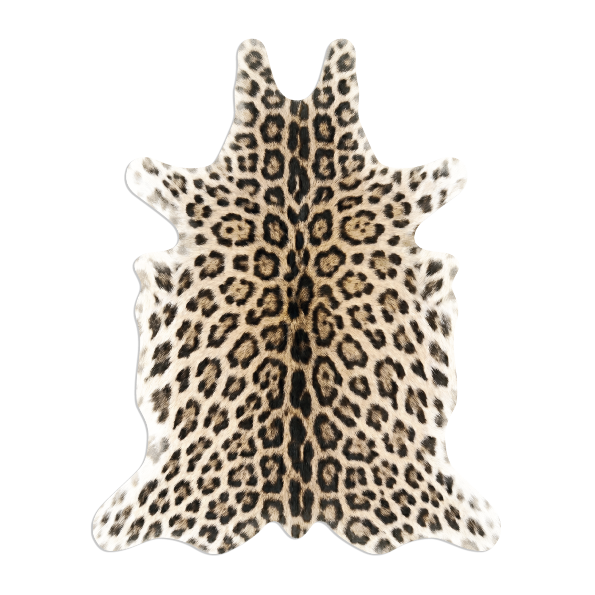 Tapis velours Leopard Peau