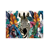 Set de table en vinyle rectangulaire — modèle Pera, motif jungle