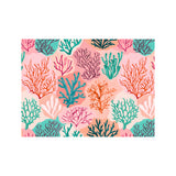 Set de table en vinyle rectangulaire — modèle Atalaia, motif jungle