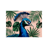 Set de table en vinyle rectangulaire — modèle Samarra, motif jungle