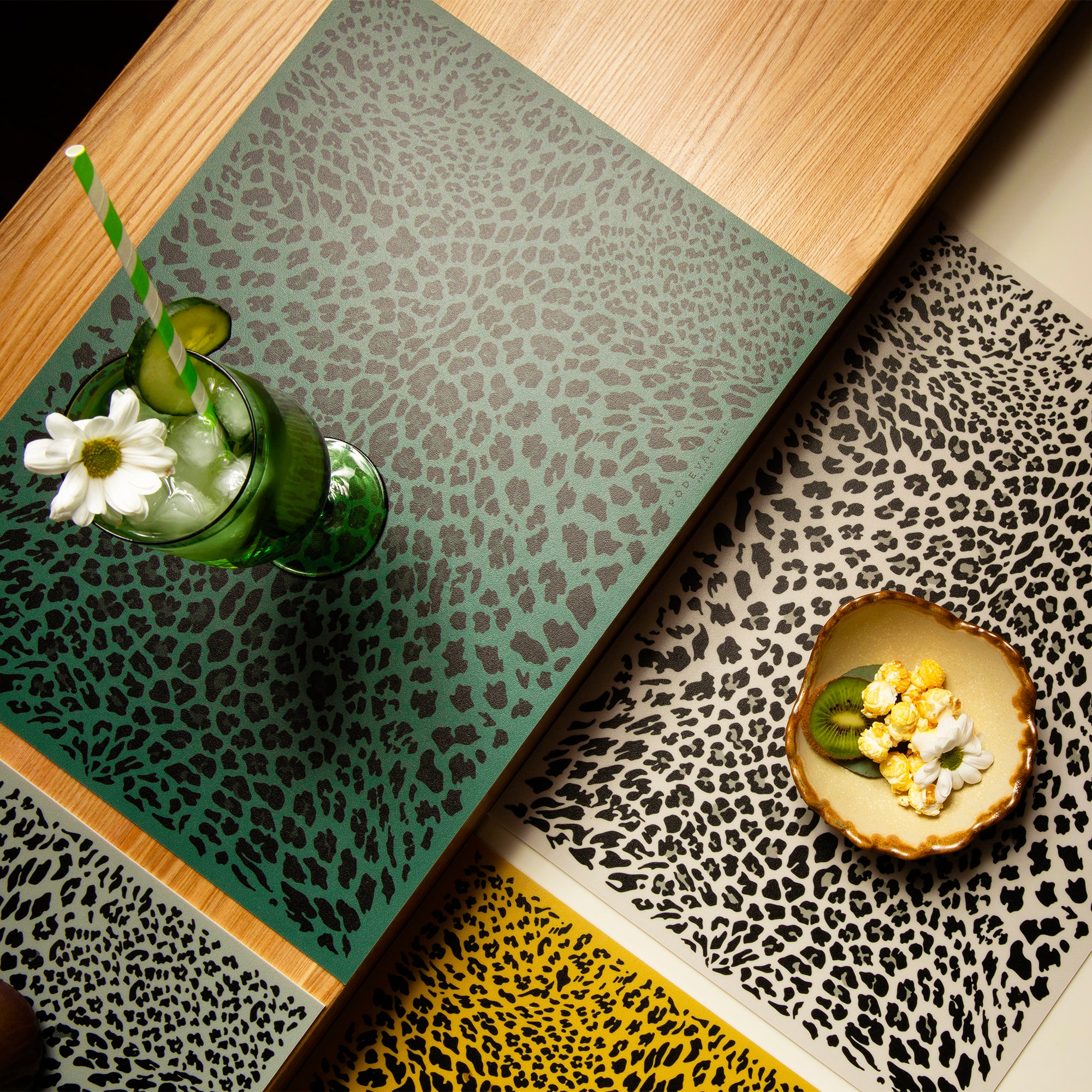 Set de table vinyle Kamado