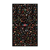 Tattoo vinyl rug