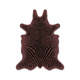 Zebra vinyl placemat