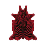 Zebra vinyl placemat