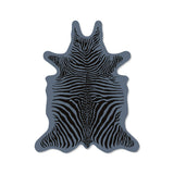Zebra vinyl placemat