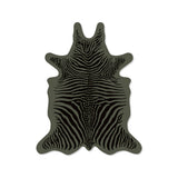 Set of 6 Zebra vinyl coasters