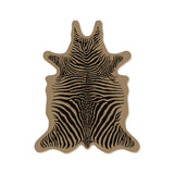 Zebra vinyl placemat