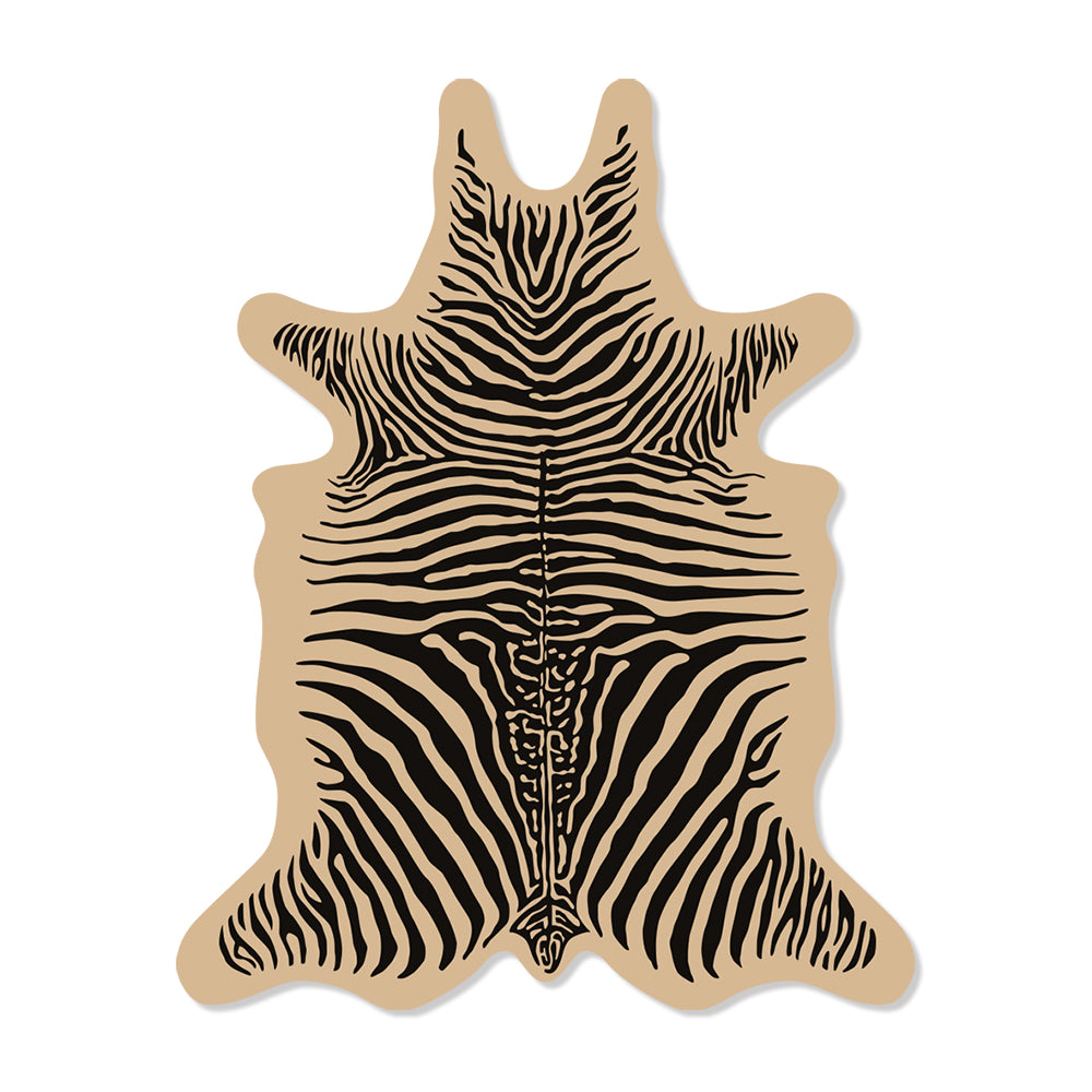 Zebra S vinyl rug