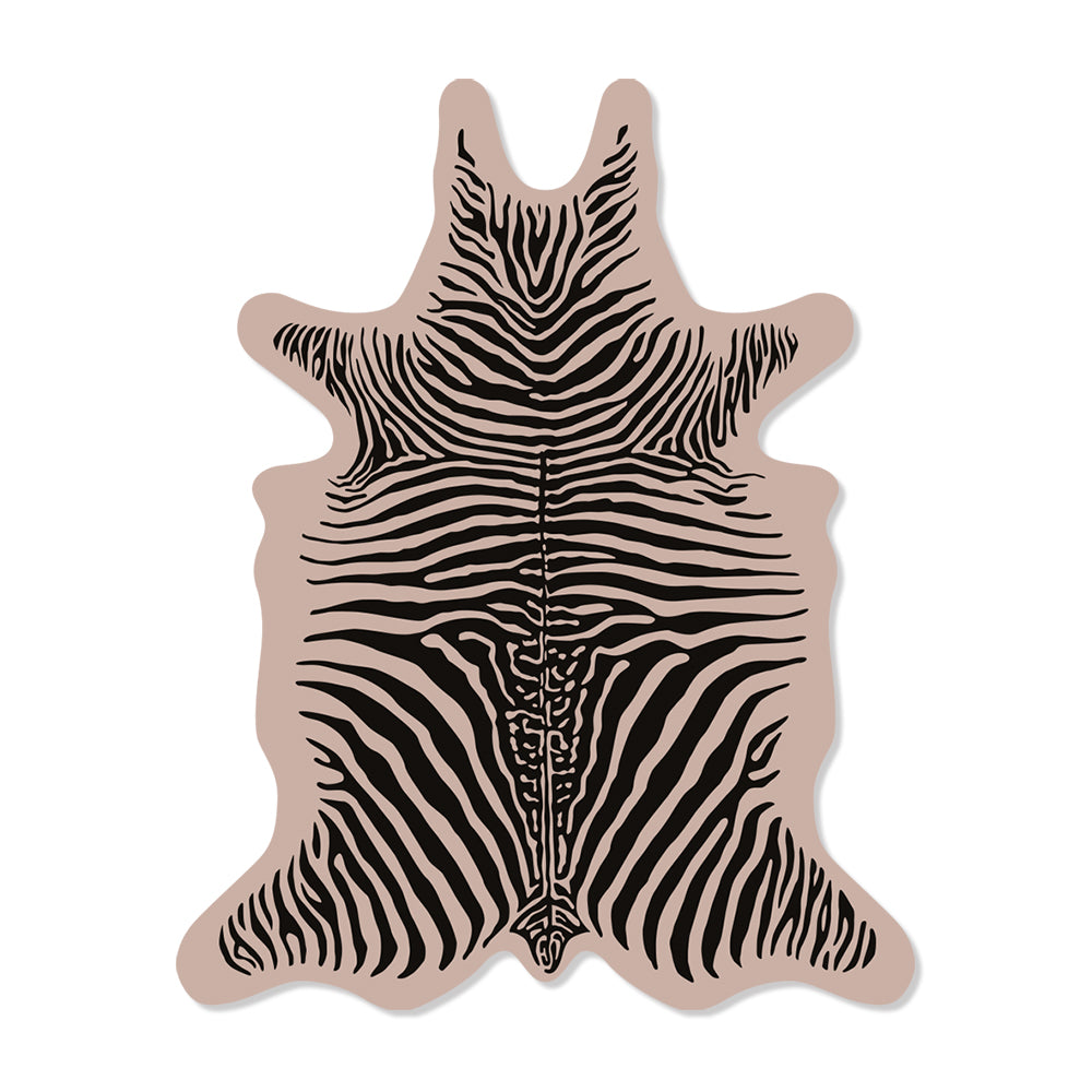 Zebra S vinyl rug