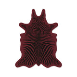 Zebra vinyl placemat