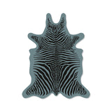 Zebra vinyl placemat