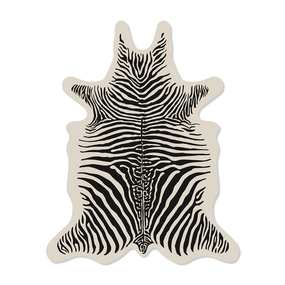 Zebra S vinyl rug