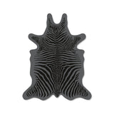 Zebra vinyl placemat