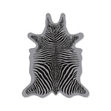 Zebra vinyl placemat
