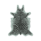 Zebra vinyl placemat