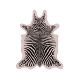 Set of 6 Zebra vinyl coasters