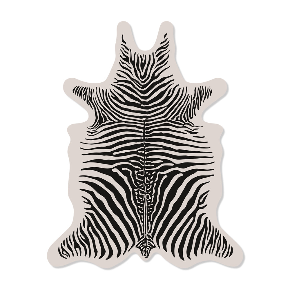 Tapis vinyle Zebra L