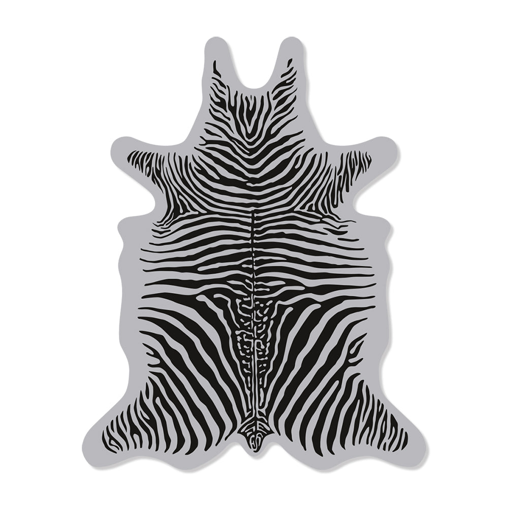 Tapis vinyle Zebra XXL