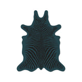 Set of 6 Zebra vinyl coasters