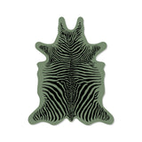 Zebra vinyl placemat