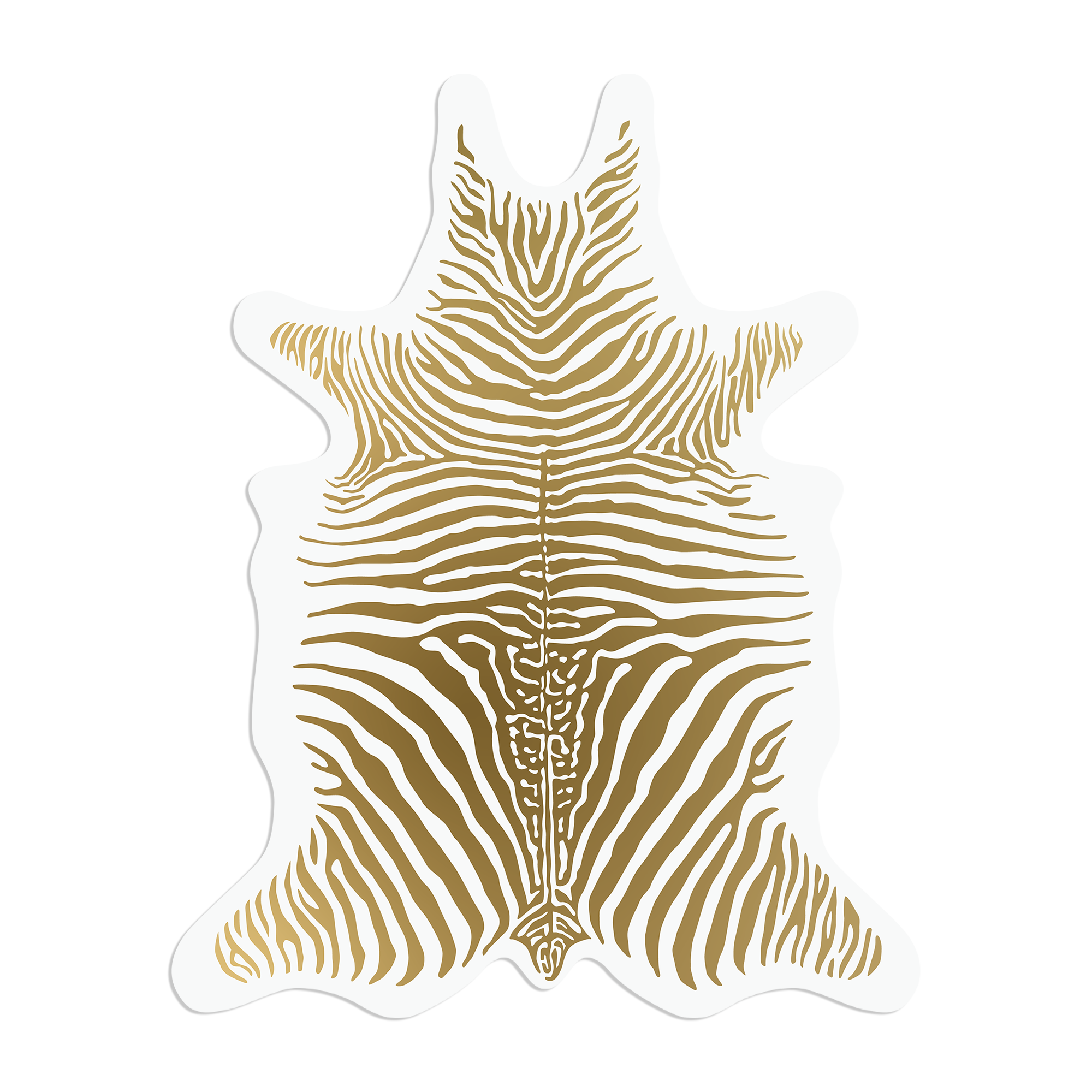 Tapis velours Zebra