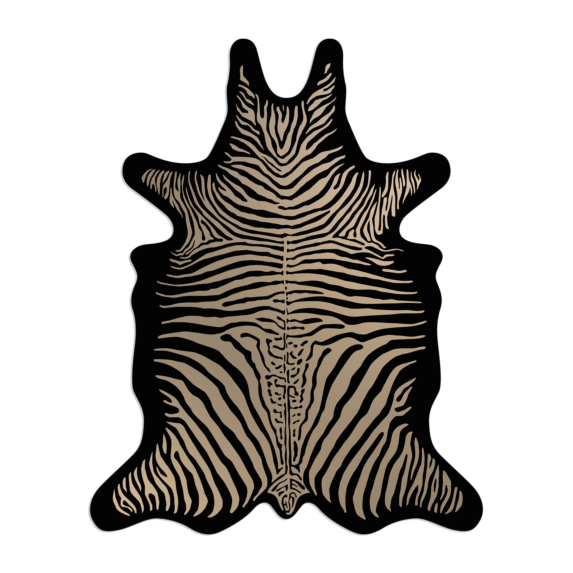 Tapis velours Zebra