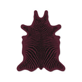 Zebra vinyl placemat