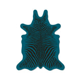 Zebra vinyl placemat