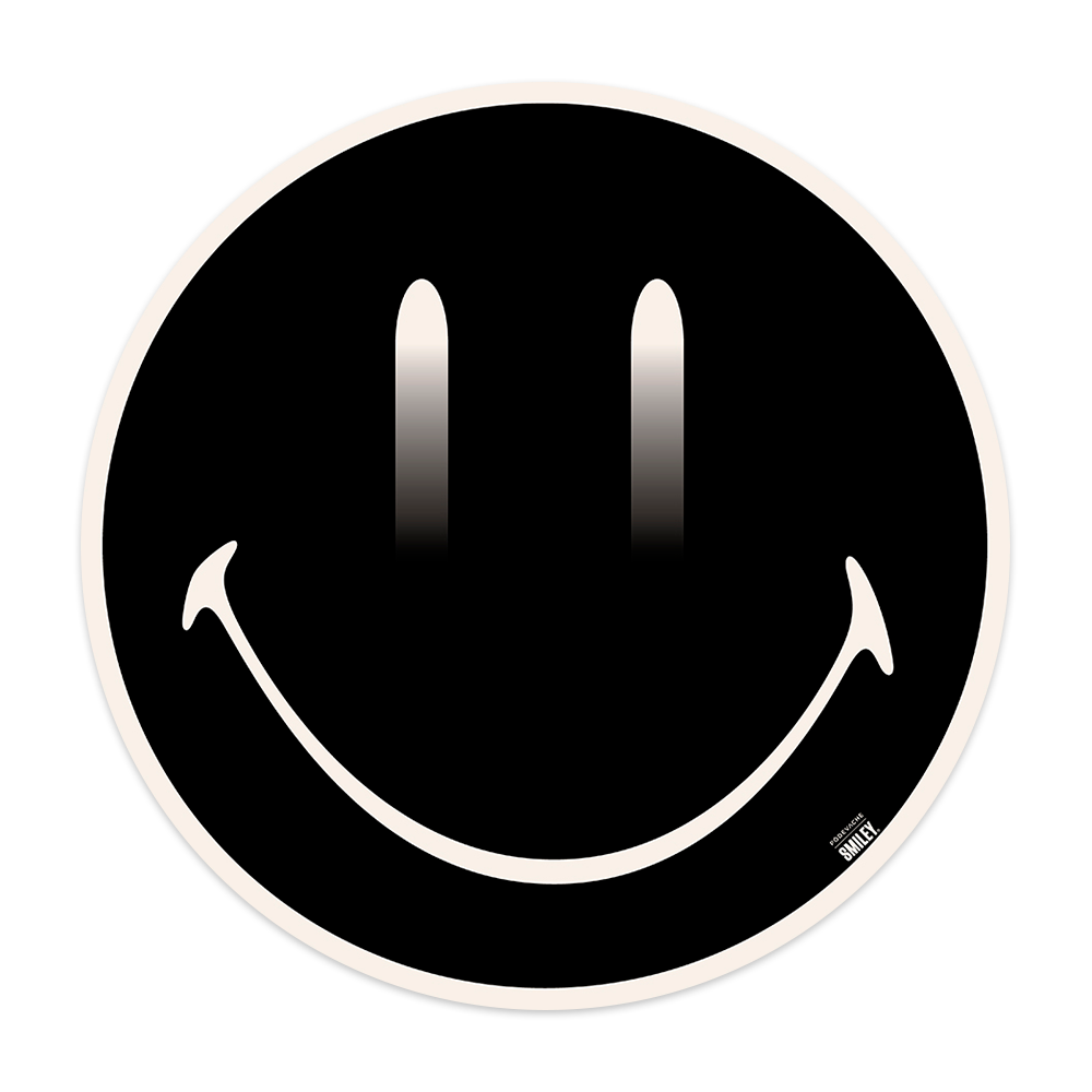 Tapis vinyle Pôdevache x Smiley® Plain