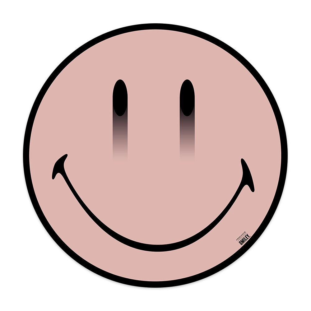 Tapis vinyle Pôdevache x Smiley® Plain