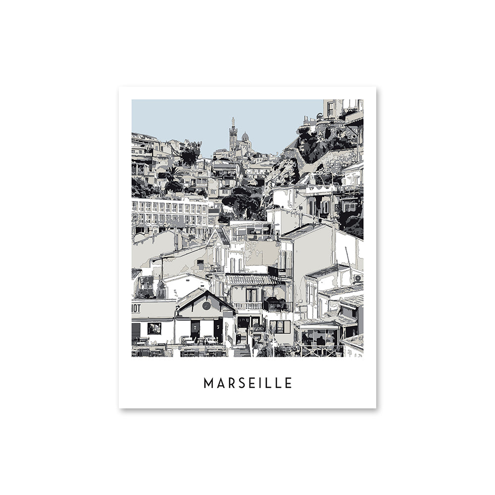 Affiche Marseille