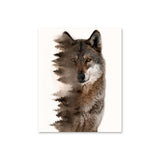 Affiche en papier format portrait — modèle Wolf