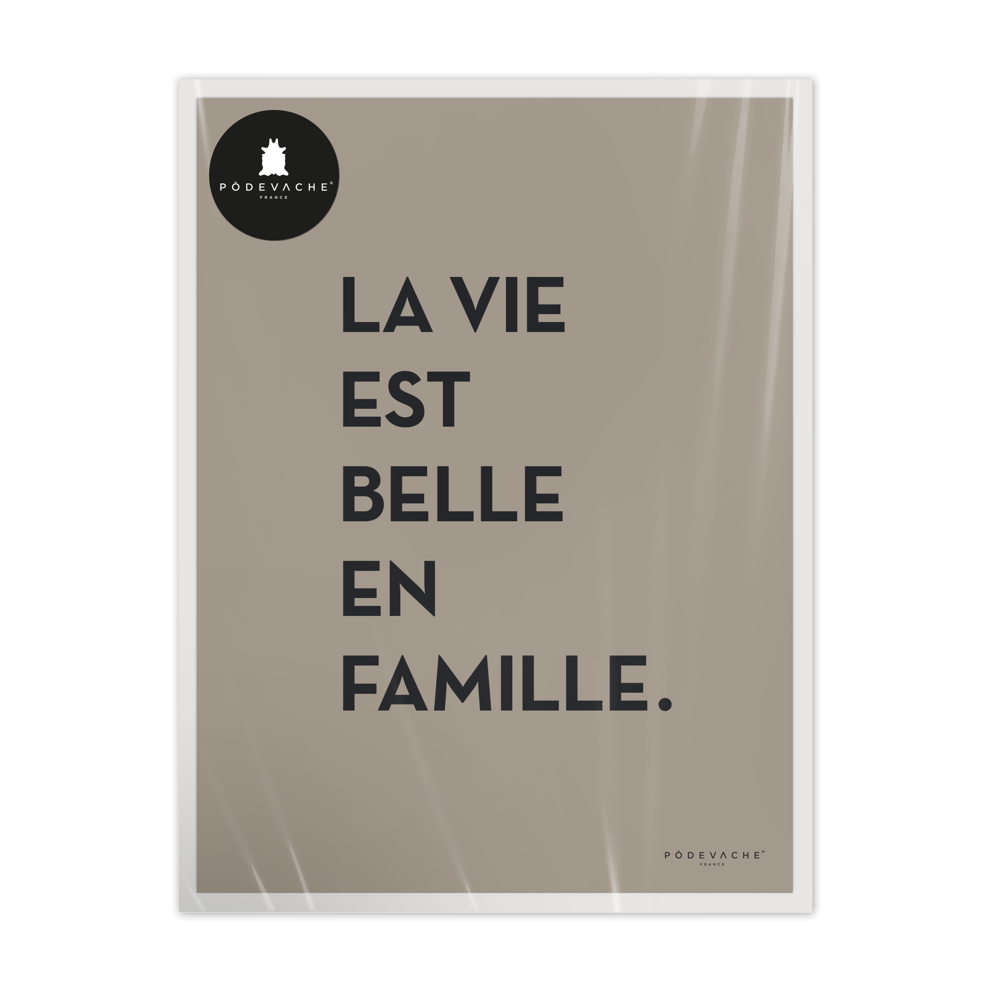 Affiche ou affiche encadrée Famille