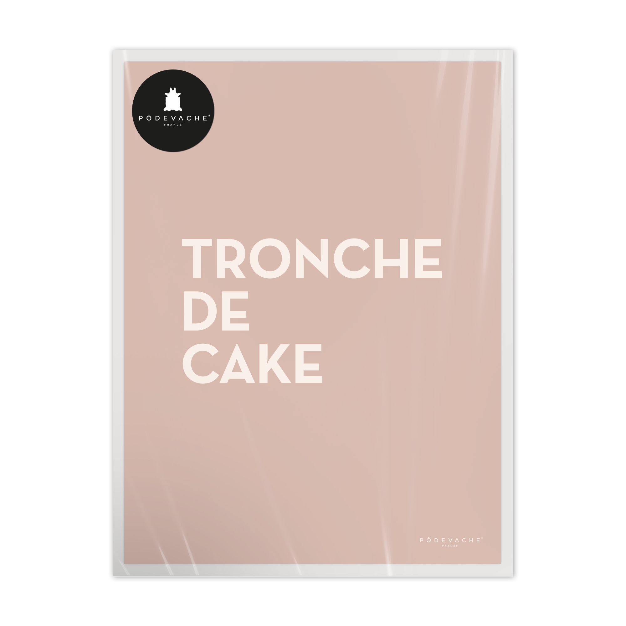Affiche ou affiche encadrée Tronche de Cake