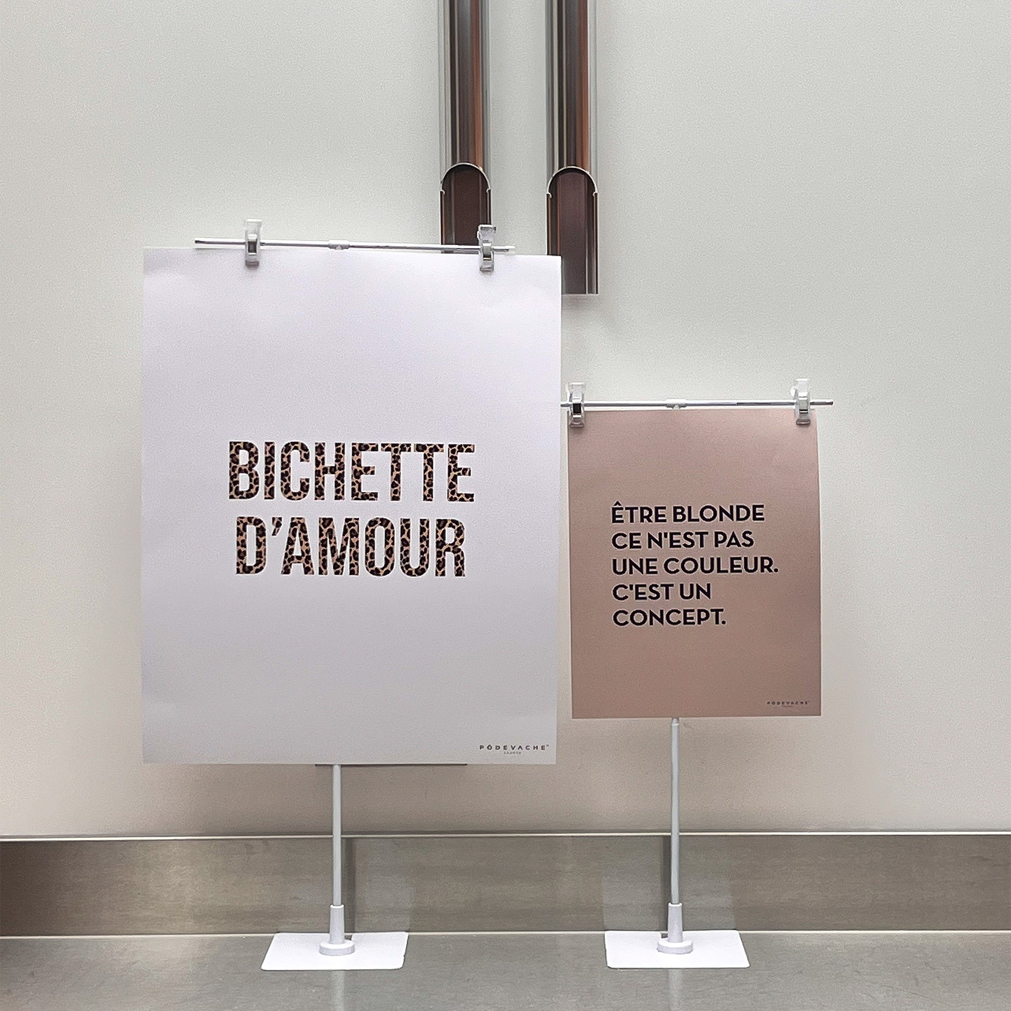Affiche ou affiche encadrée Bichette