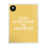 Affiche ou affiche encadrée Ketchup