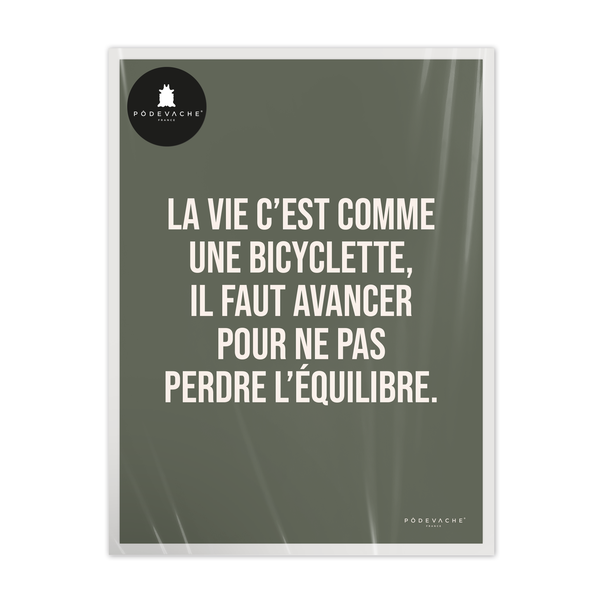 Affiche ou affiche encadrée Bicyclette