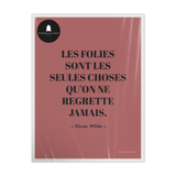 Affiche ou affiche encadrée Folies