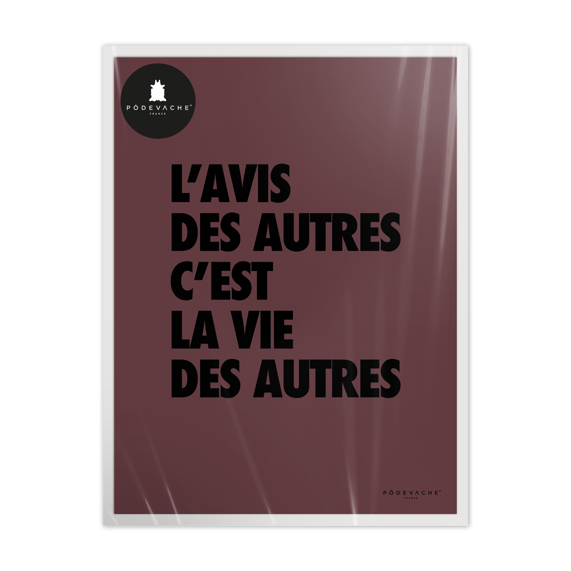 Affiche ou affiche encadrée Avis des Autres