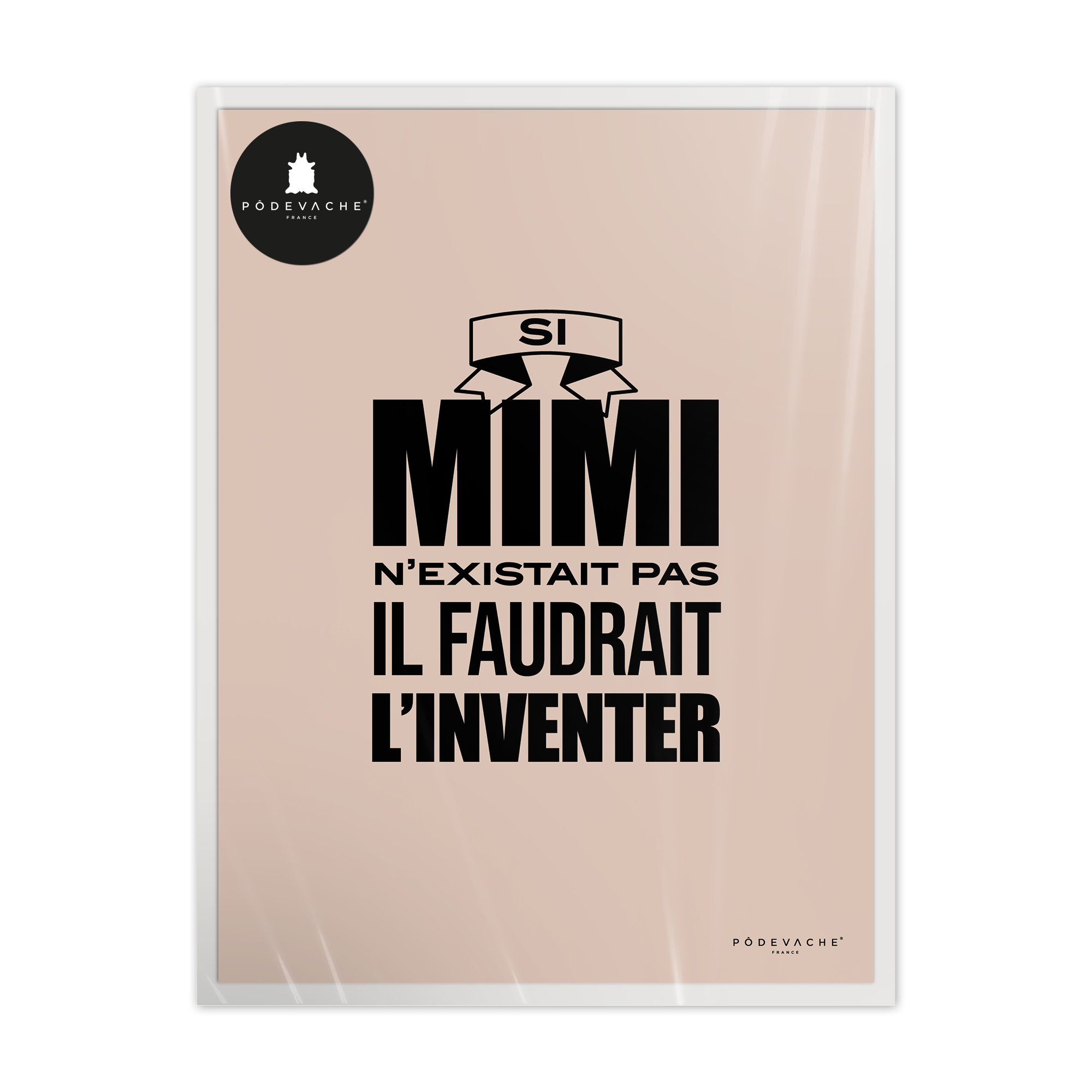 Affiche ou affiche encadrée Mimi Inventer