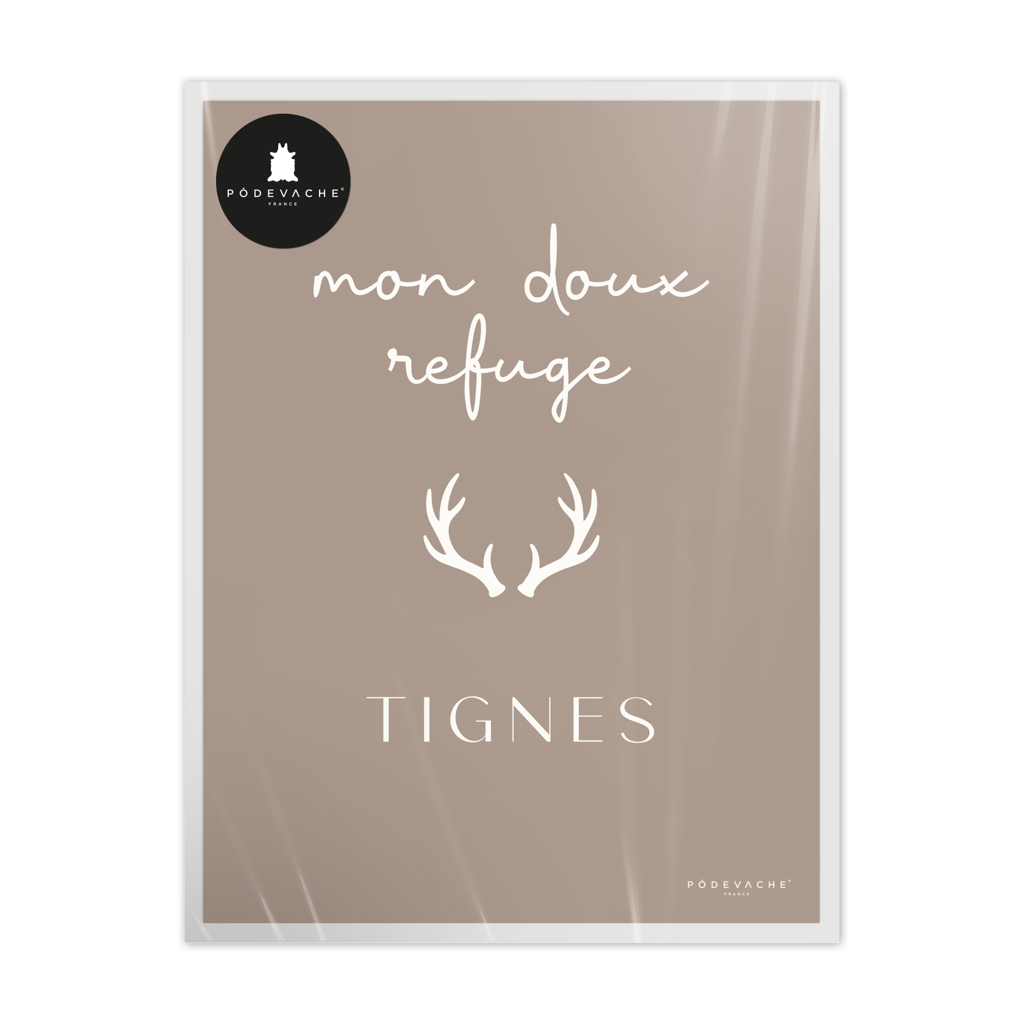 Affiche personnalisée Doux Refuge