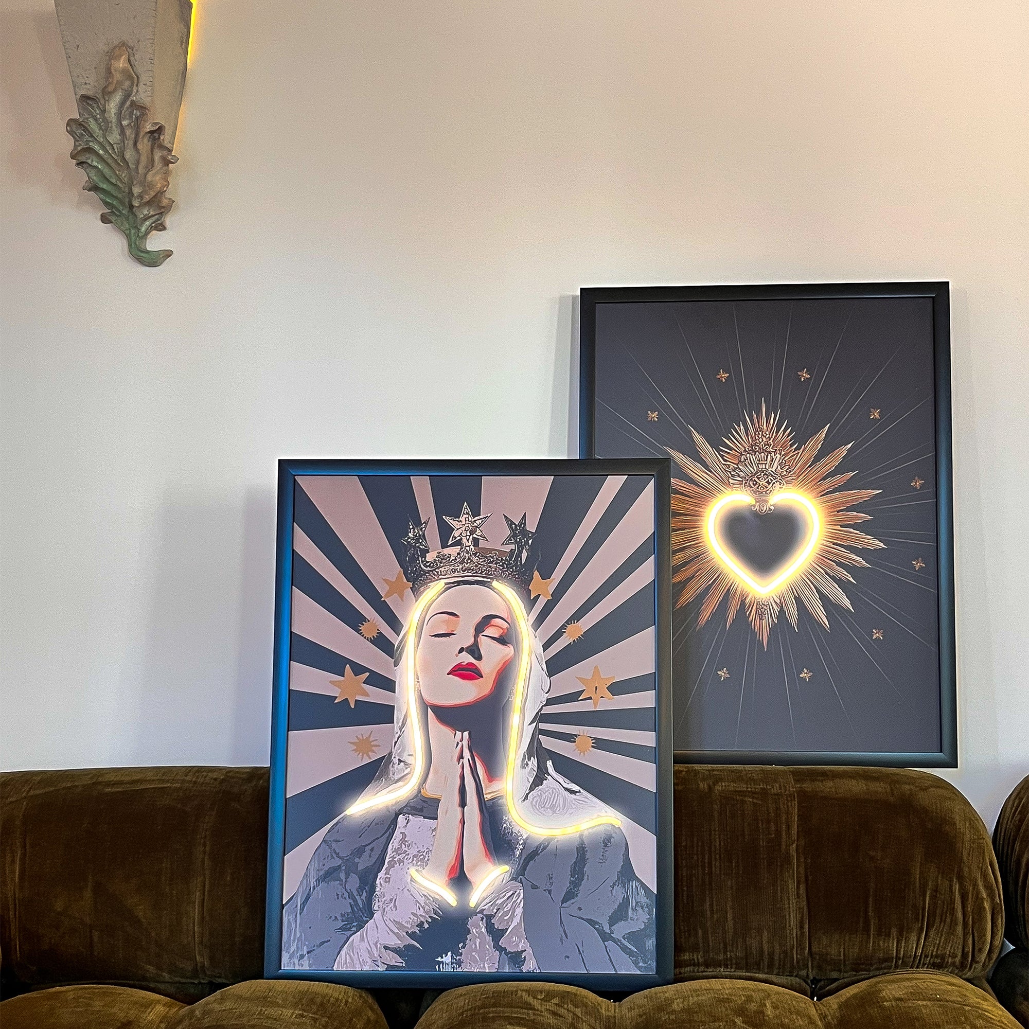 Tableau Néon Ex Voto Montalcino