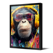 Tableau Néon Singe Monkey