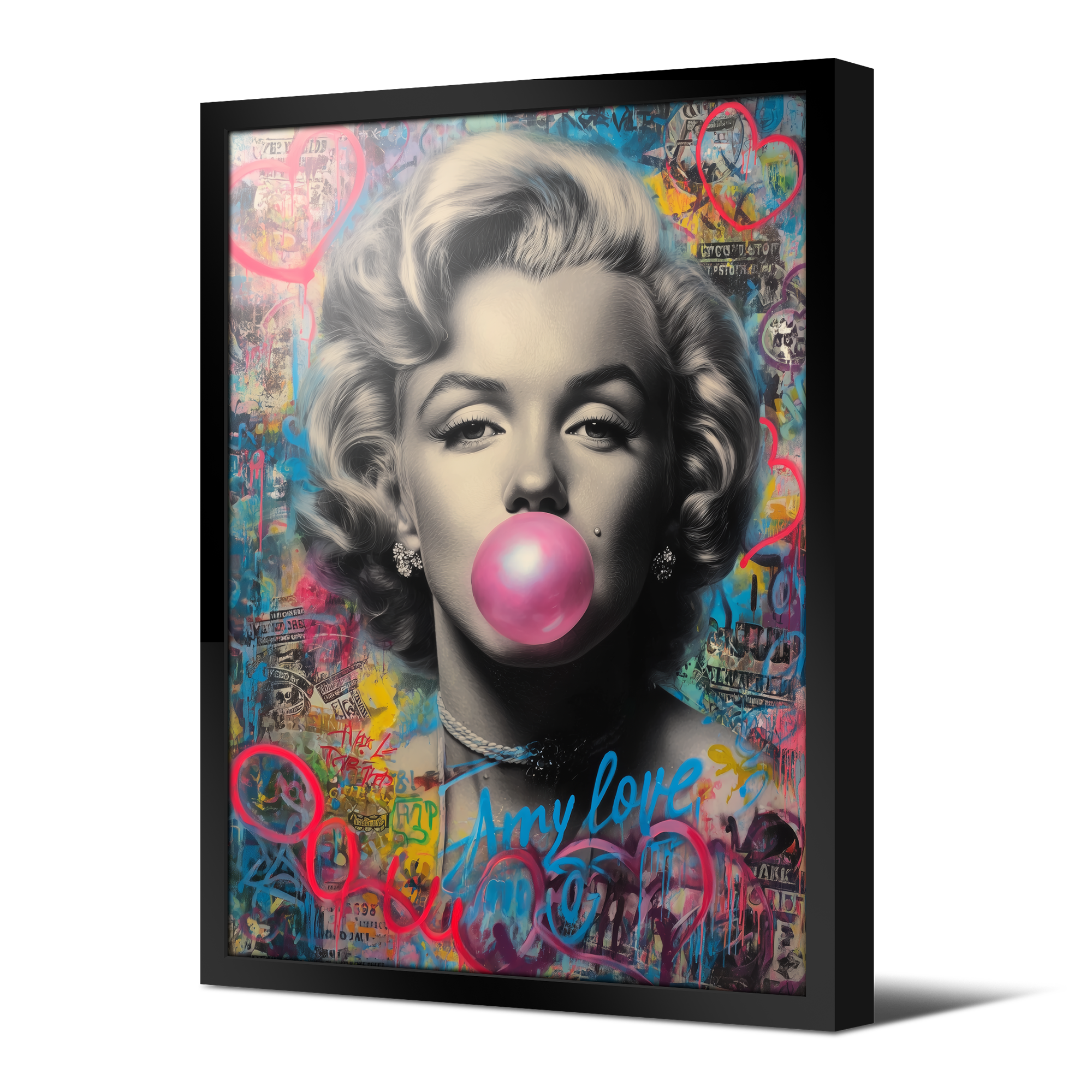 Tableau néon Marylin