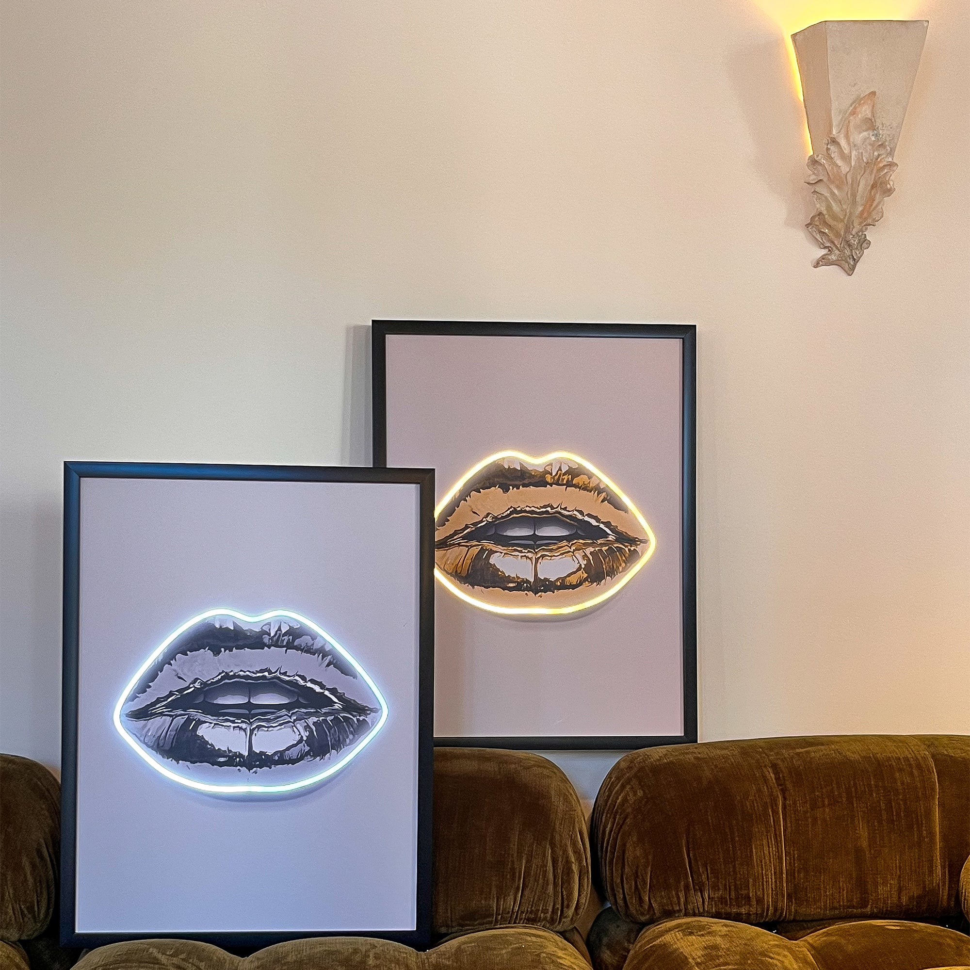 Tableau néon Black Lips