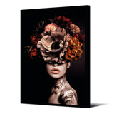 Tableau format portrait — modèle Floralia