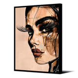Tableau format portrait — modèle Golden Girl