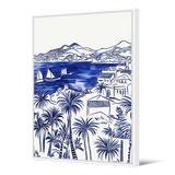 Tableau format portrait — modèle Corfou, paysage