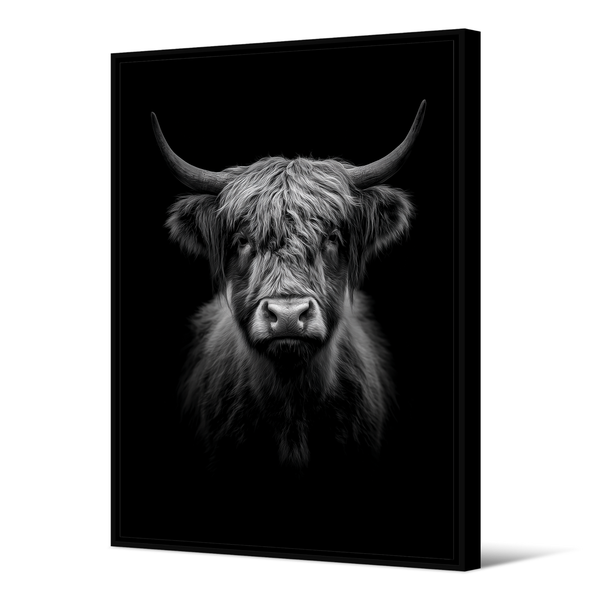 Tableau Fluffy Cow