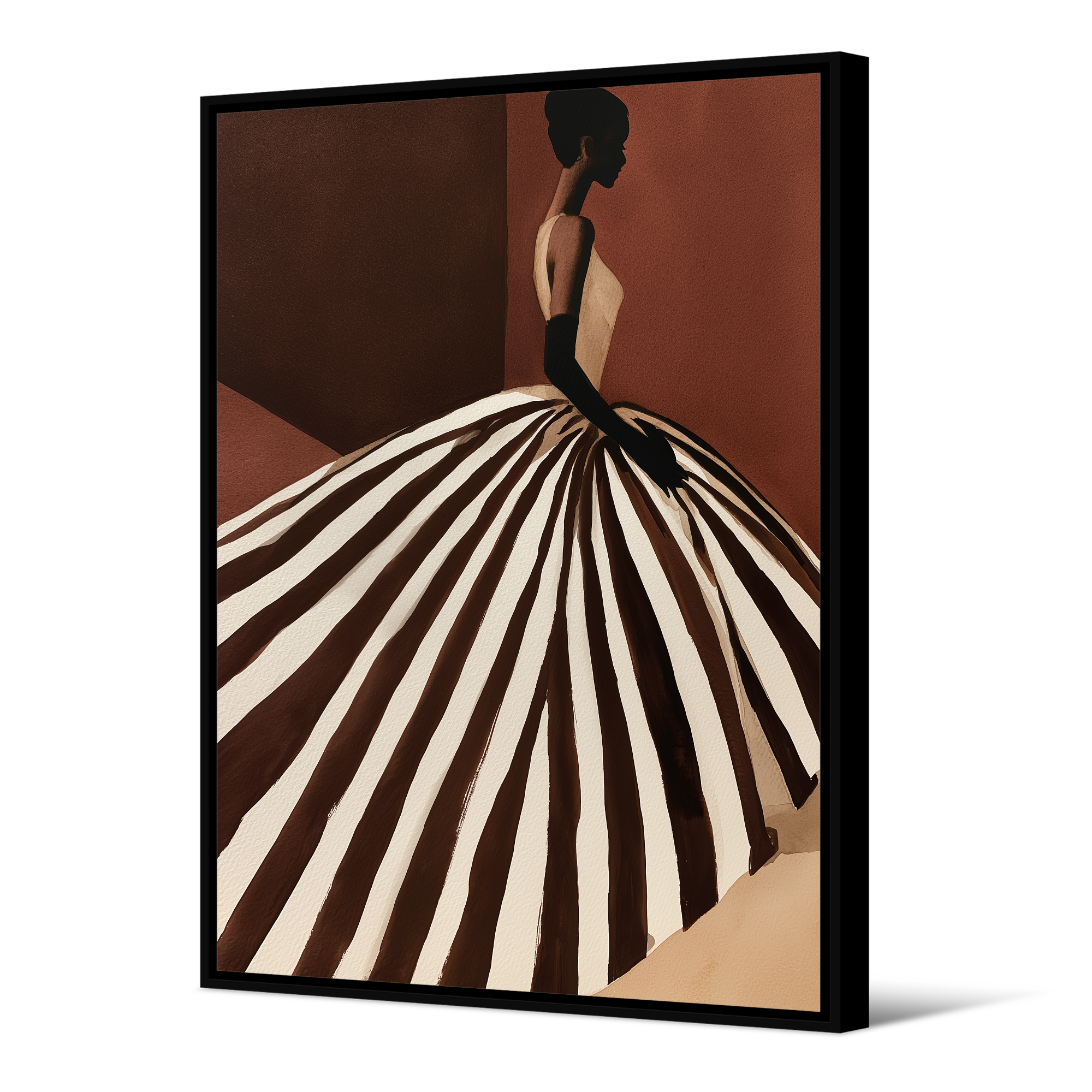 Tableau Stripes Woman Ii